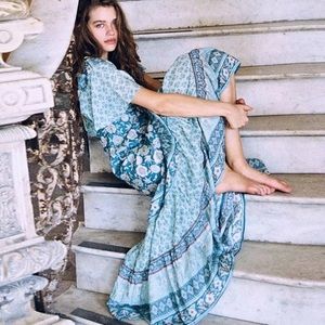 arnhem marigold wrap dress